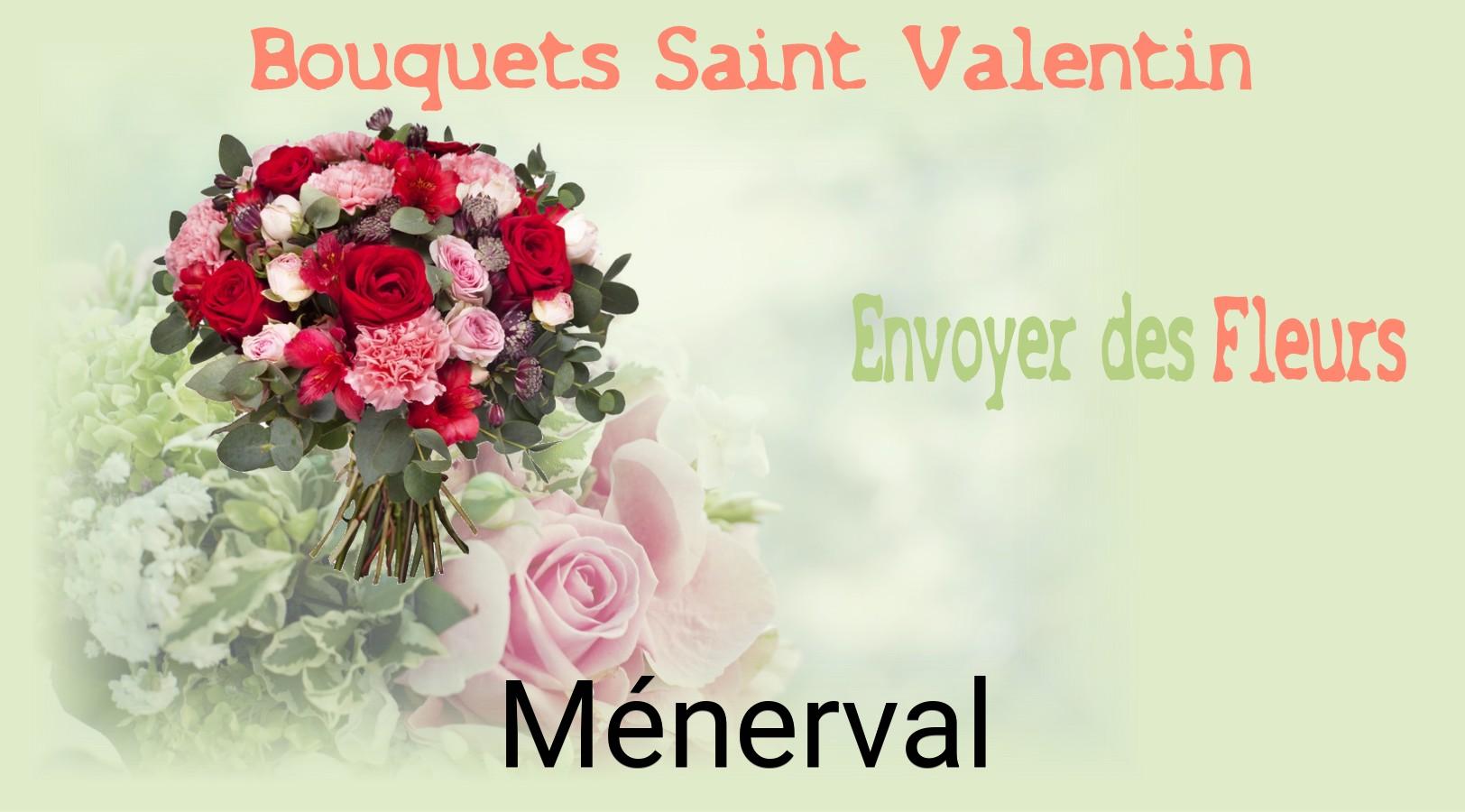 Roses de Saint-Valentin livrées à Ménerval